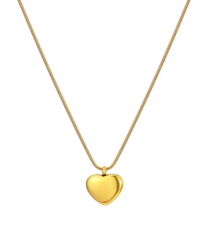 Forever Glow Heart Pendant Necklace