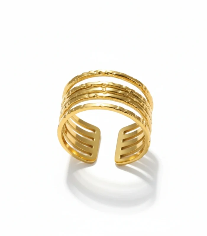 Textured Multilayered Ring