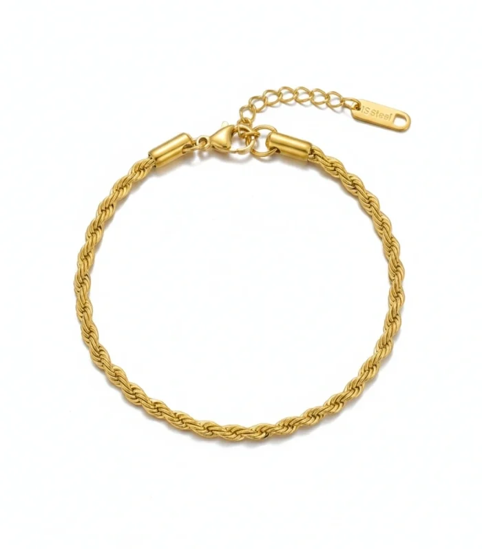 Classic Rope Chain Bracelet