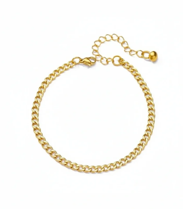 Gold-Link Anklet