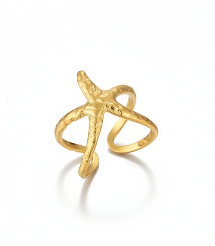 Starfish Statement Ring