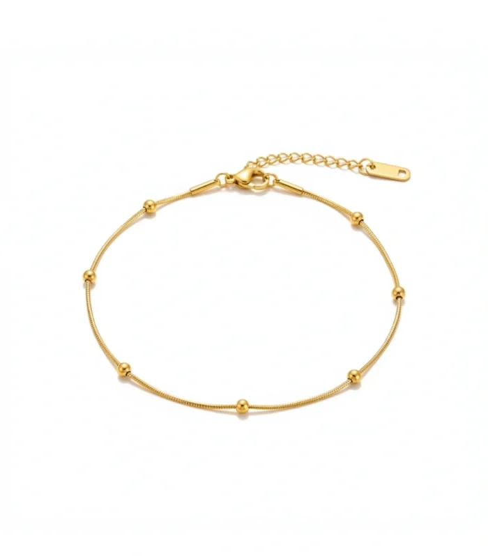 Bead Snake Chain Bracelet