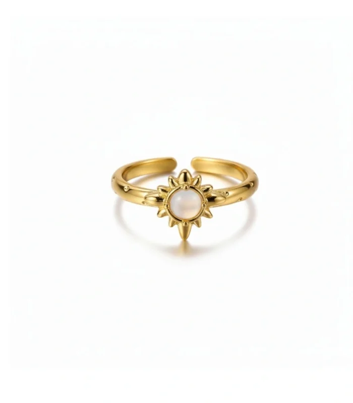 Celestial Sunburst Ring