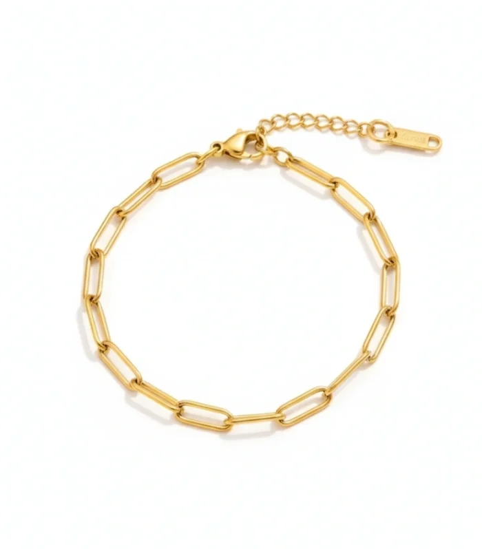 Paperclip Chain Bracelet