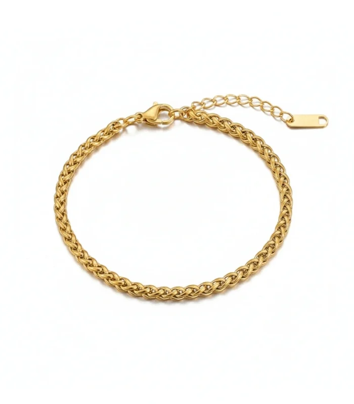 Timeless Wheat Chain Bracelet